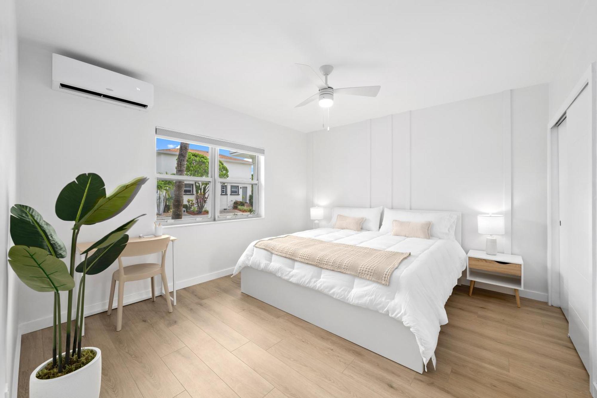 M Lake Worth Beach - Modern Villas Near West Palm Beach, Chic Retro Vibes, King Bed, Cozy Backyard, Bbq, Workspace, High-Speed Internet, Free Parking, 5 Minutes To Downtown & Beach מראה חיצוני תמונה